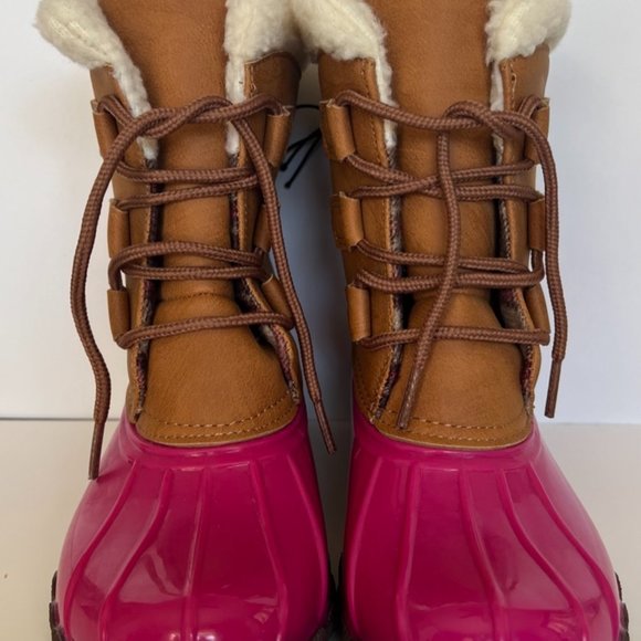 NEW Jessica Carlyle Gavin Girl Duck Boots (Size 2) - Picture 2 of 7